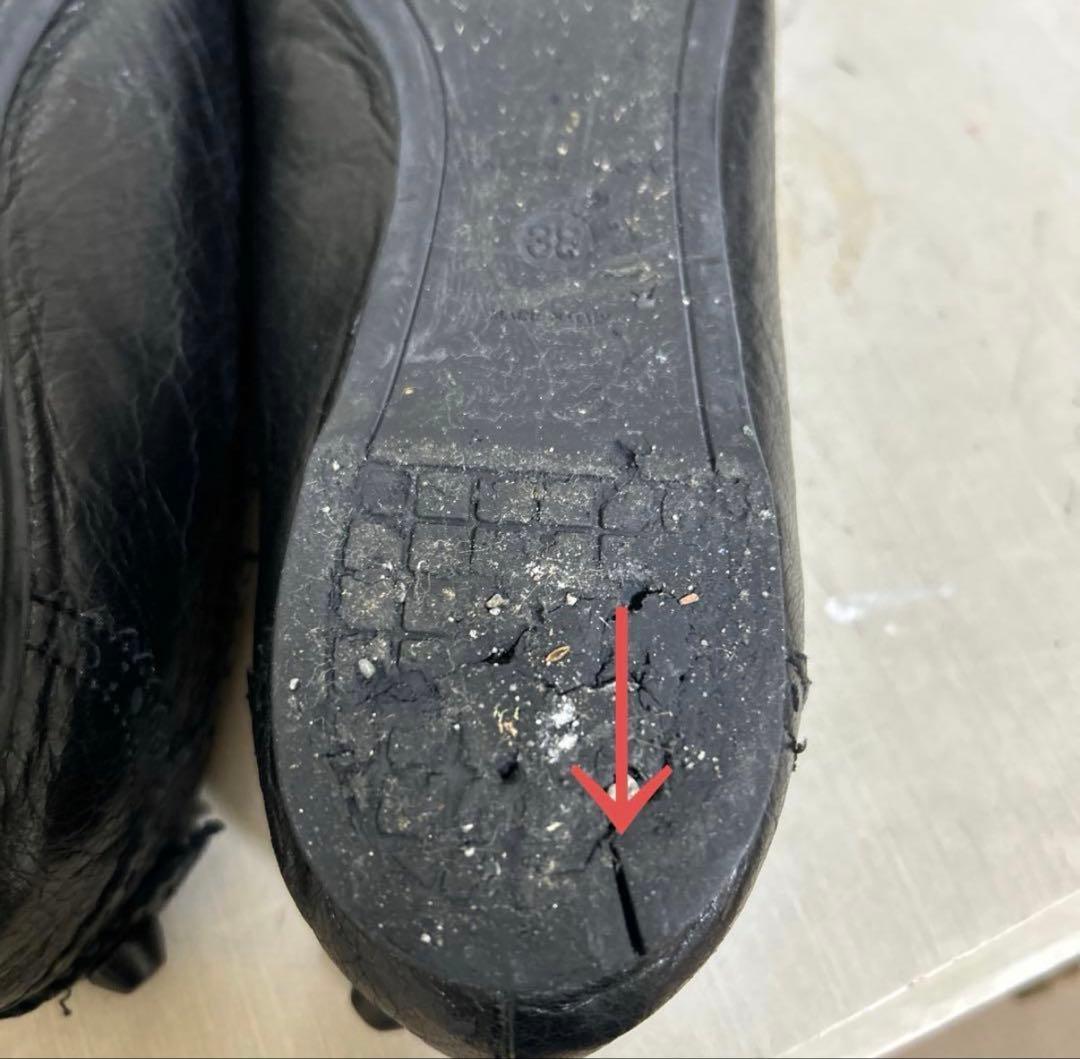 Y*M様 BALENCIAGA フラットシューズ 黒 38