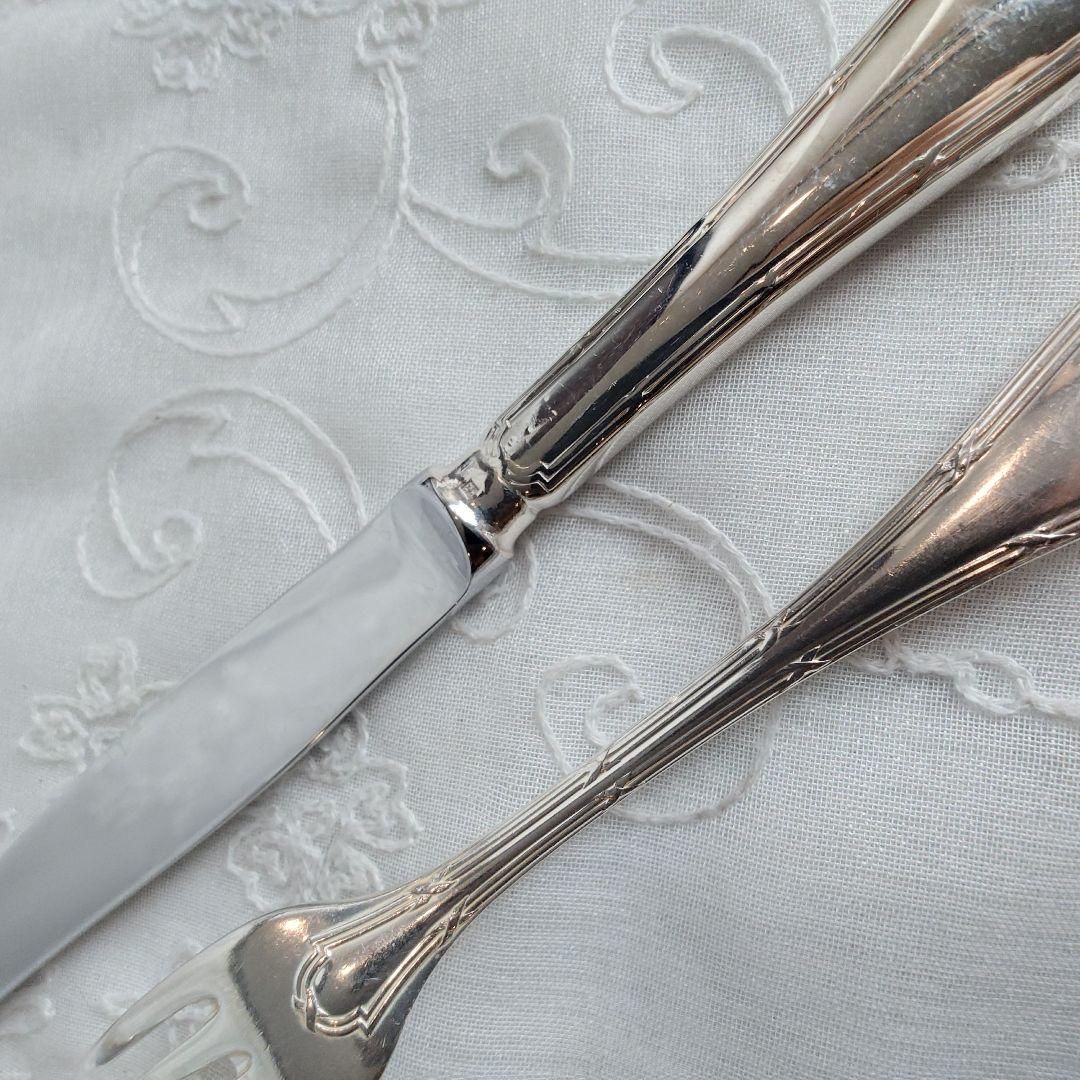 クリストフル　リュバン　ディナーナイフ＆ディナーフォーク　2本組