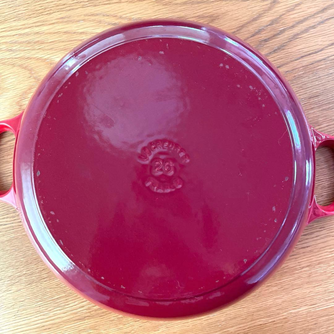 ルクルーゼ キャセロール26 ㎝