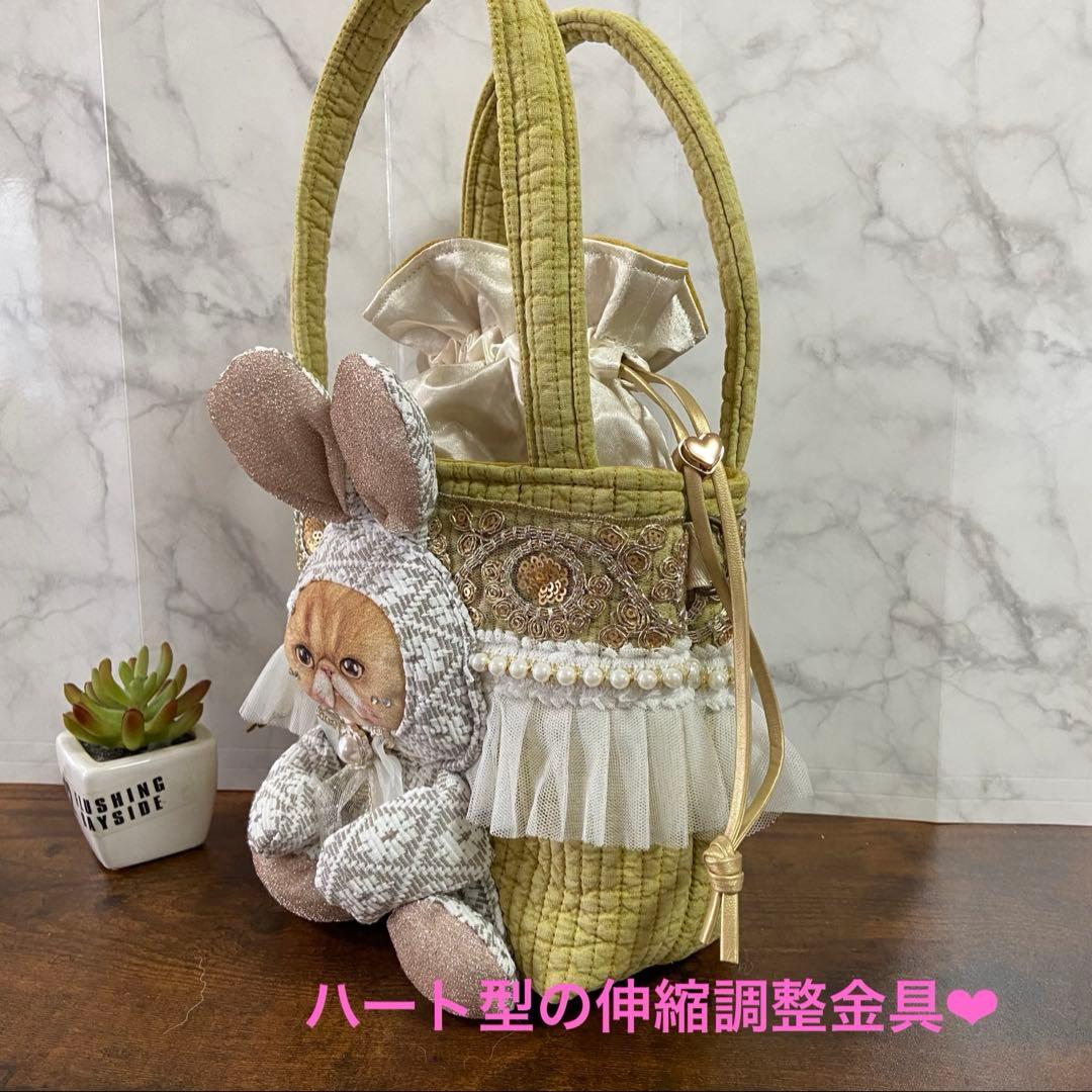 ☆*☆様 コヤンイサムチョン 【ヌビ 巾着バッグ】インド刺繍 トートバッグ ハン