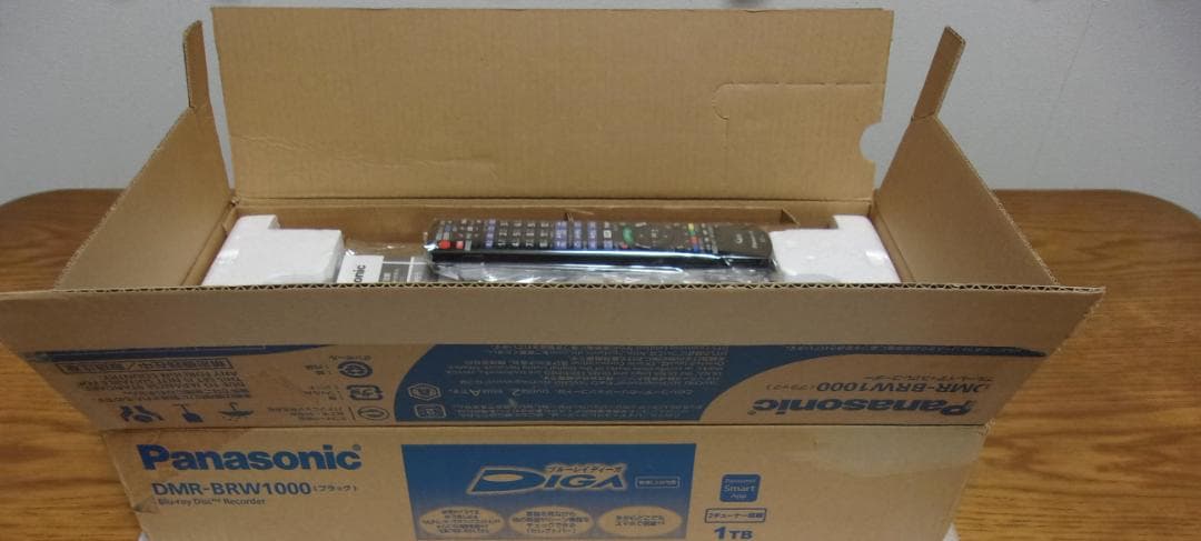 4K/パナソニック ブルーレイレコーダー/DMR-BRW1000（２チューナ）②