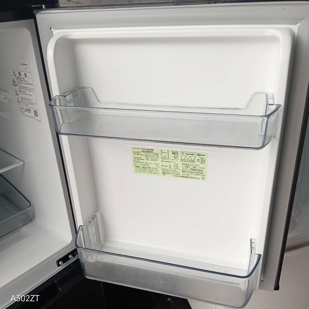 A219★2021年製★シャープ　冷蔵庫　右.左開き　一人暮らし　洗濯機