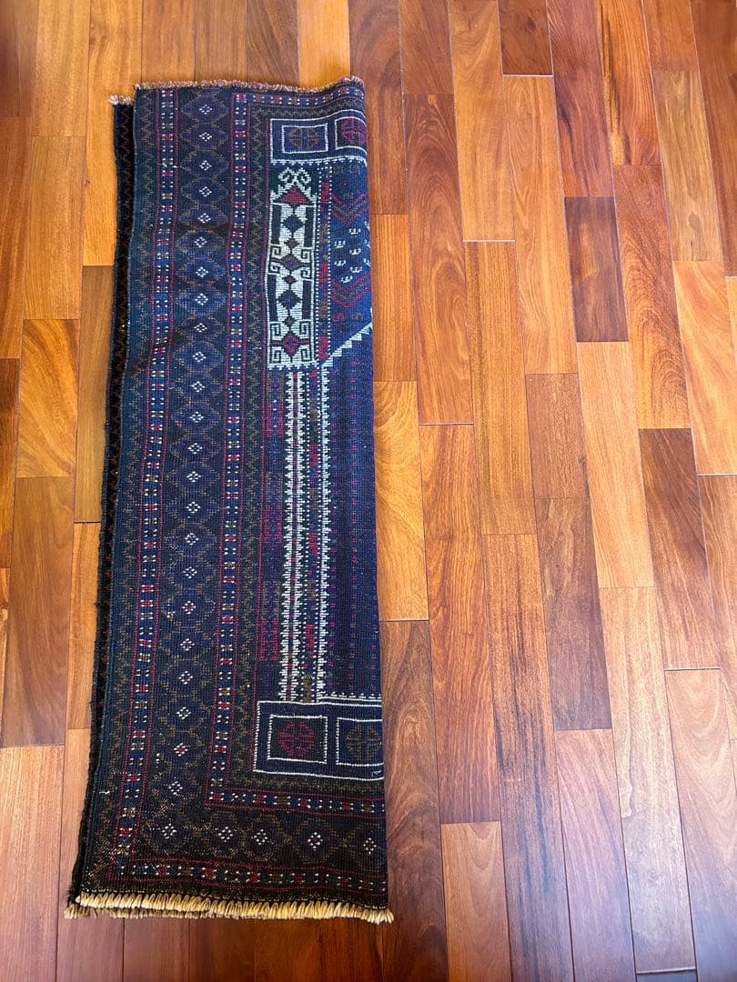 ヴィンデージ　ラグ　129×87cm