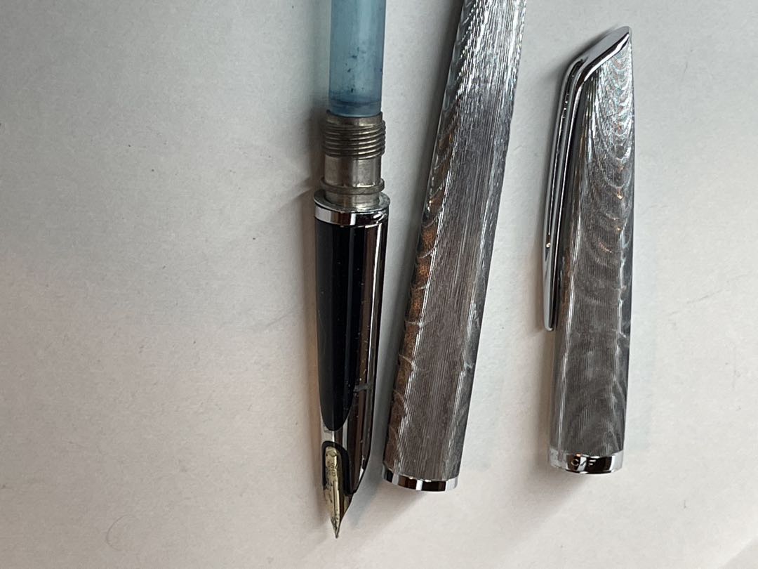 たろうさま専用 万年筆　WATERMAN　C/P シルバー ペン先18K