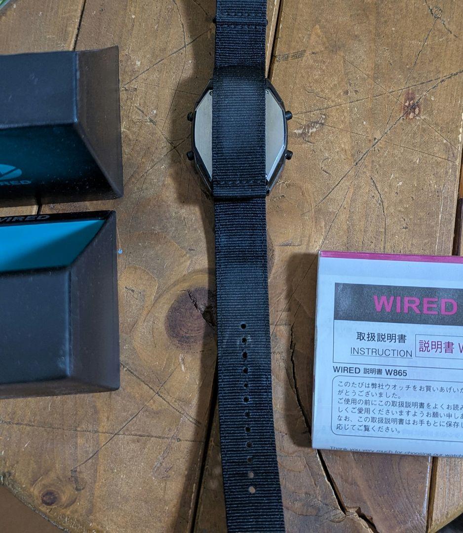 WIRED×BEAMS ワイヤード ビームスコラボ クオーツ W865-KKB0