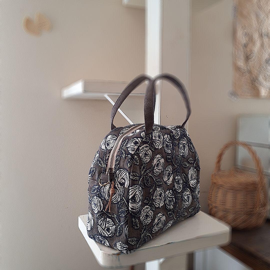 【new❤︎一般販売】⚮̈ ミナペルホネン rosy ◆ラウンドボストンバッグ