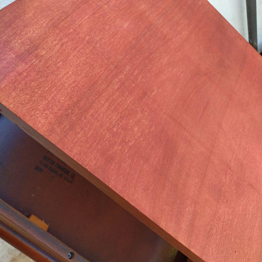 メ*ー様 米国USミリタリーナイトテーブル米軍家具ファニチャーミッドセンチュリー