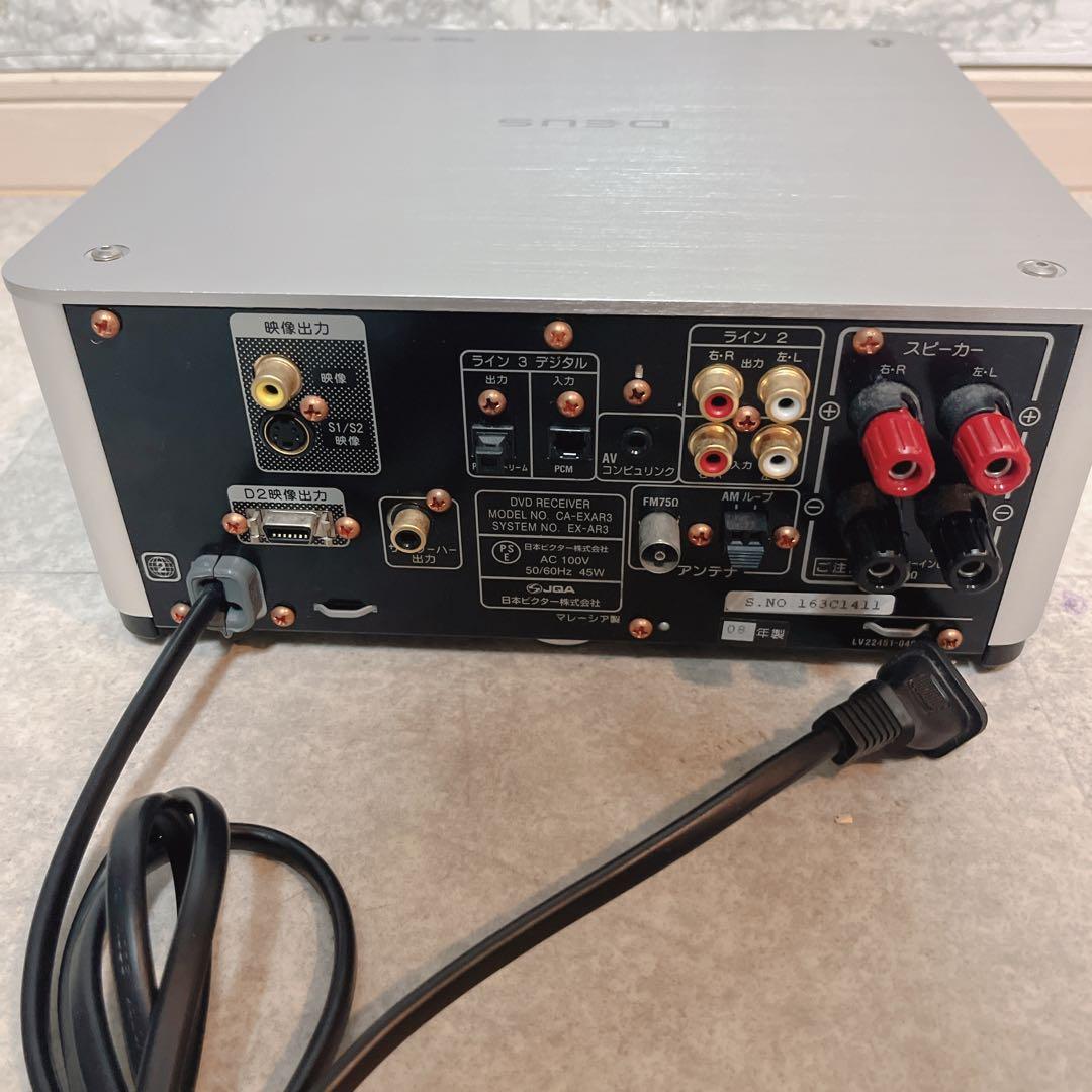 JVCケンウッド ビクター コンパクトコンポーネントDVDシステム EX-AR3