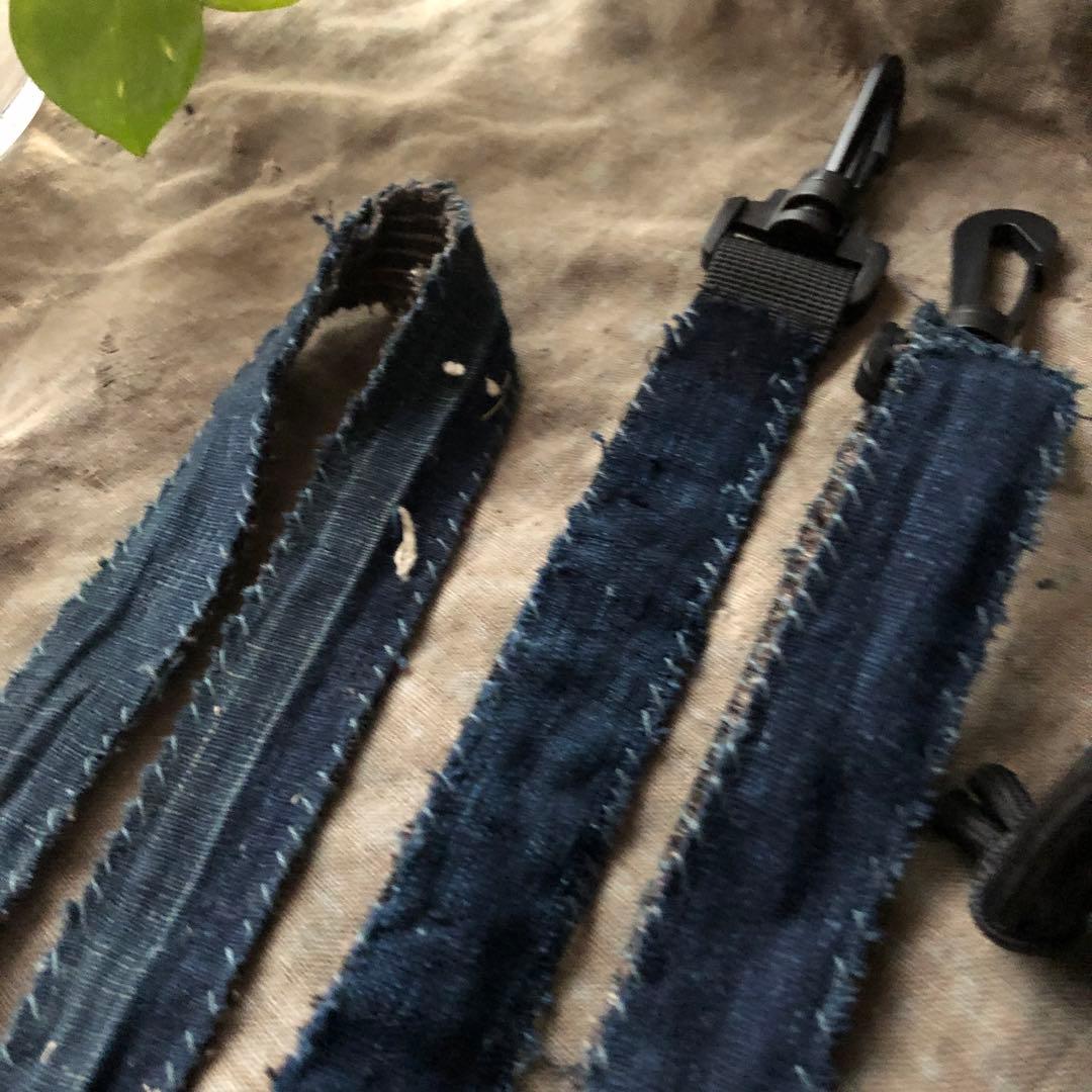 稀に見る襤褸で作って見ました/藍染