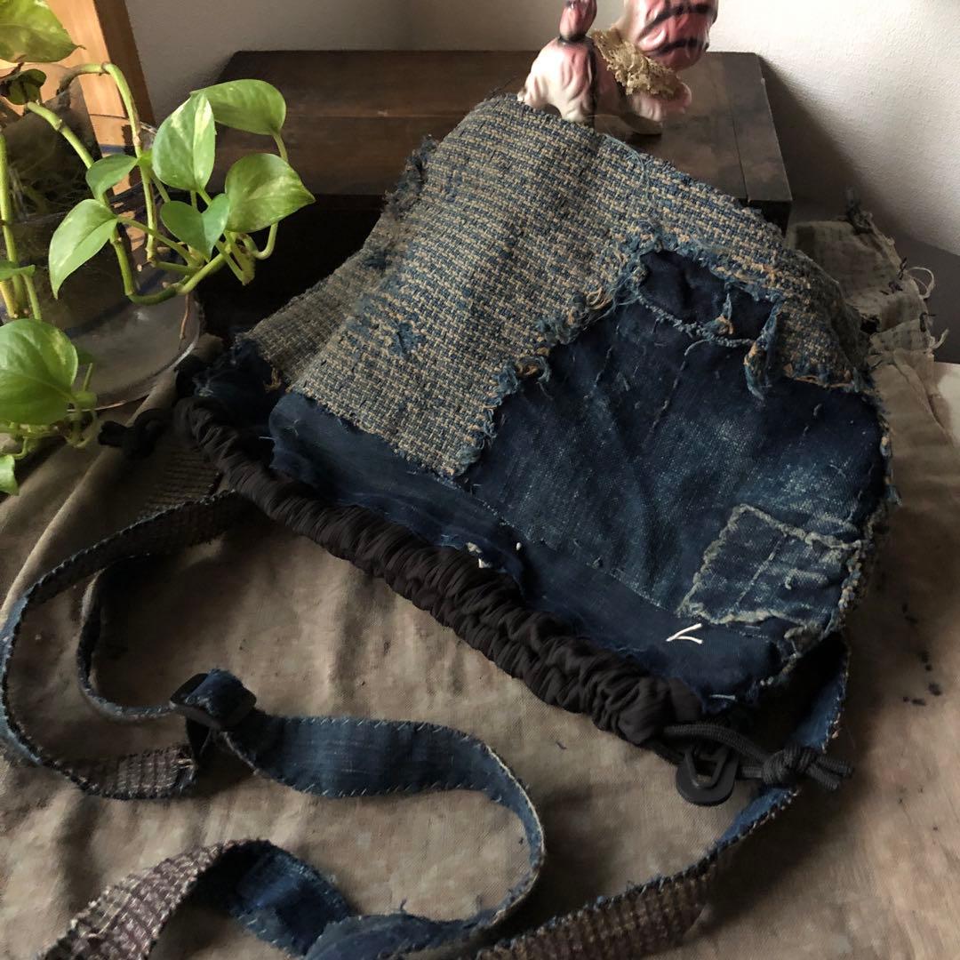 稀に見る襤褸で作って見ました/藍染