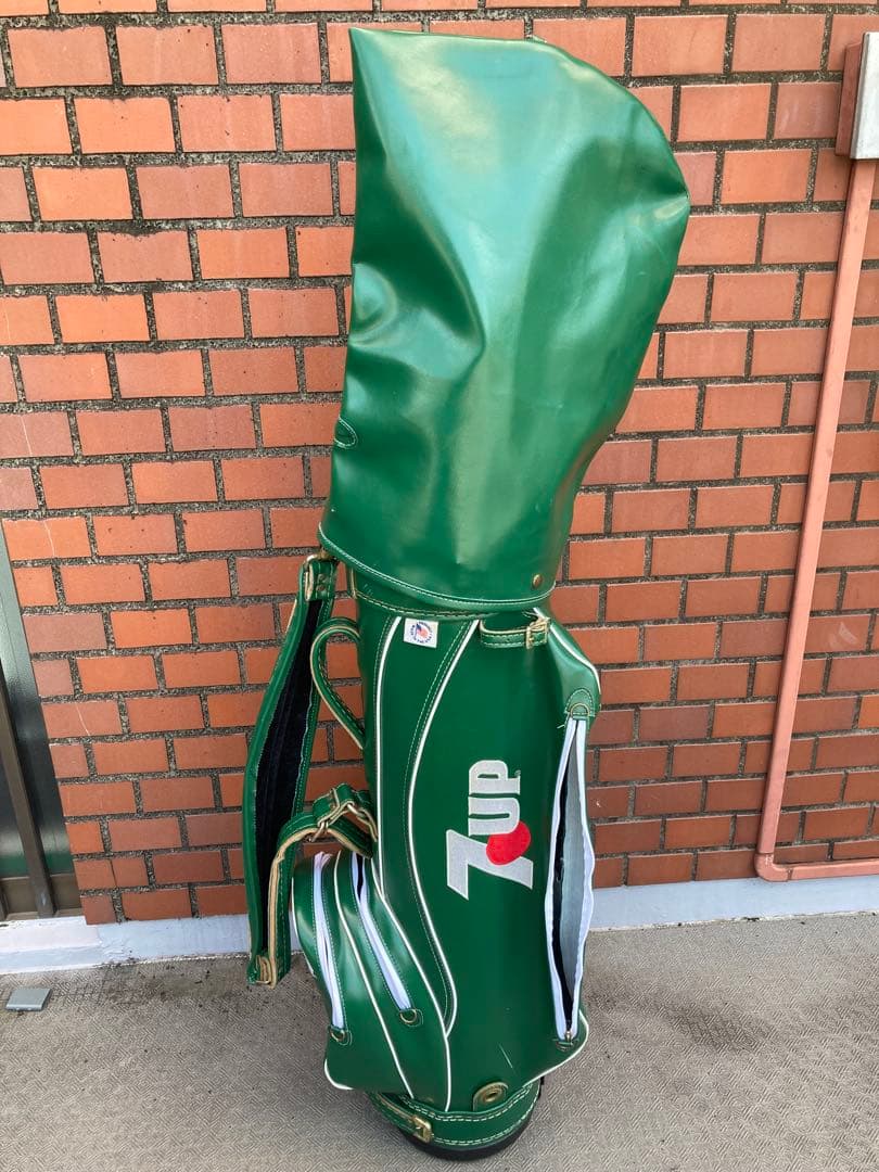 ヴィンテージキャディバッグ　7UP Ron Miller Pro Model