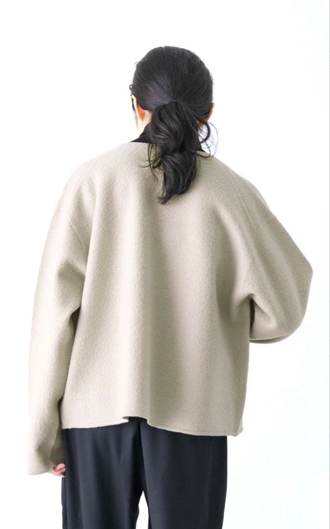 かぐれ　圧縮ウールショートジャケット♡