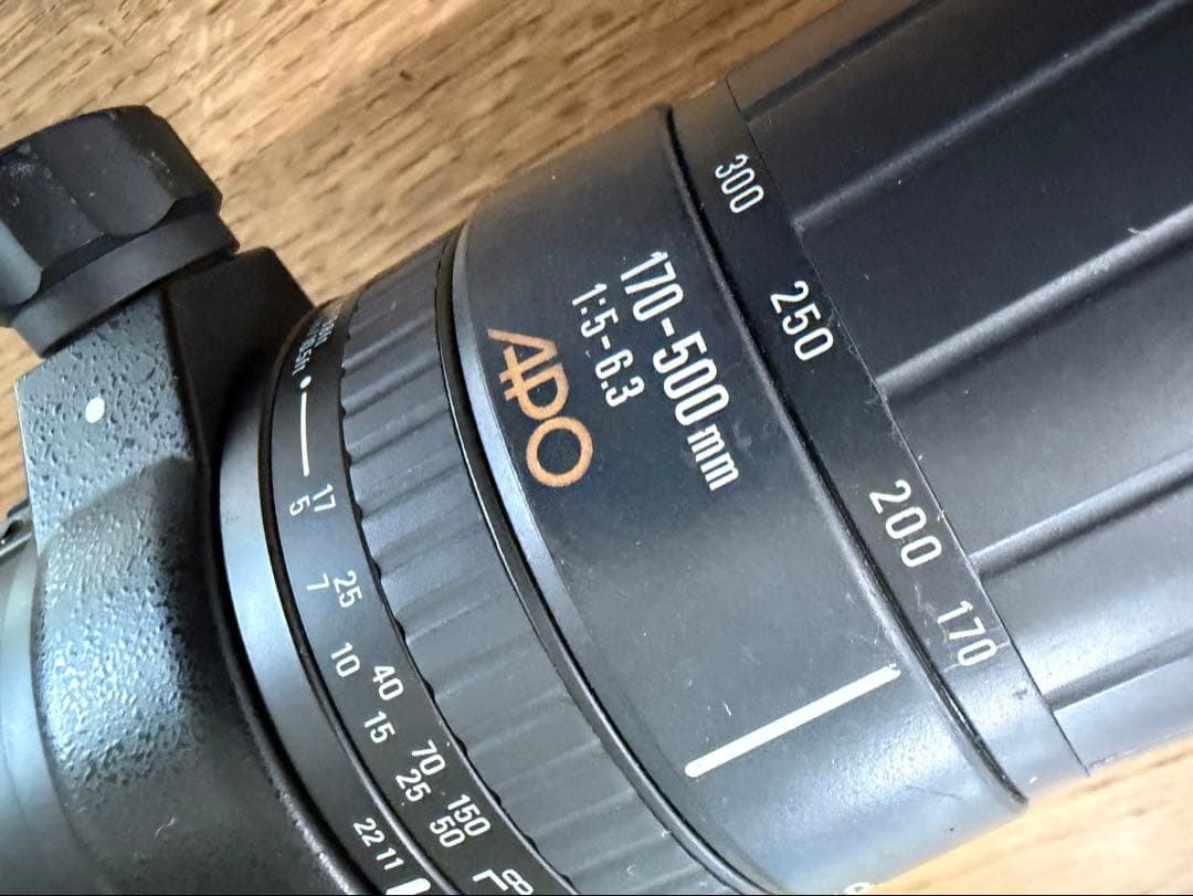 【難あり】 SIGMA APO 170-500mm 　望遠レンズ