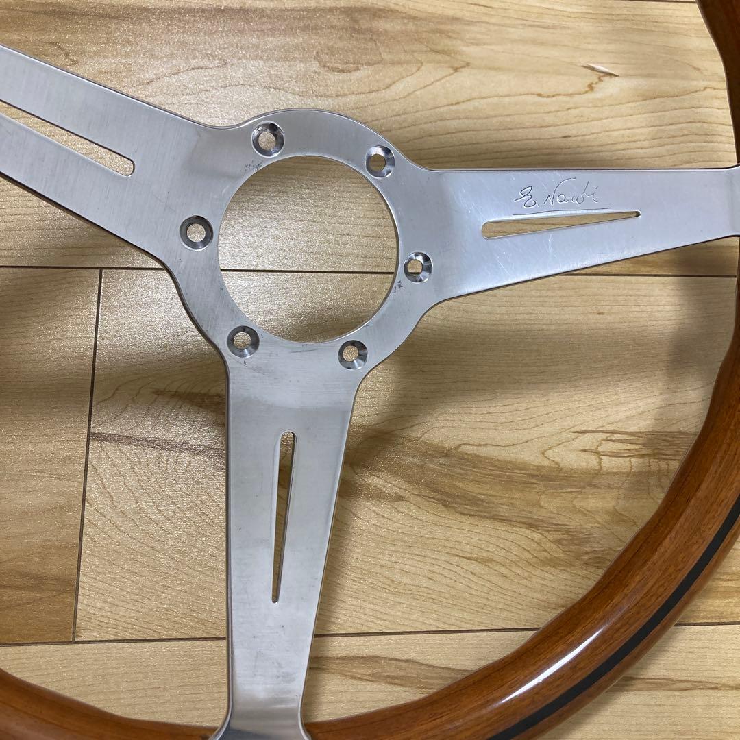 NARDI ウッドハンドル ステアリング 36φ
