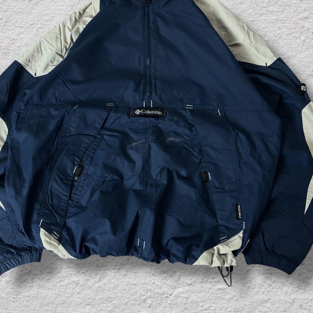 ikaコロンビアナイロンジャケットアノラック90s古着vintage