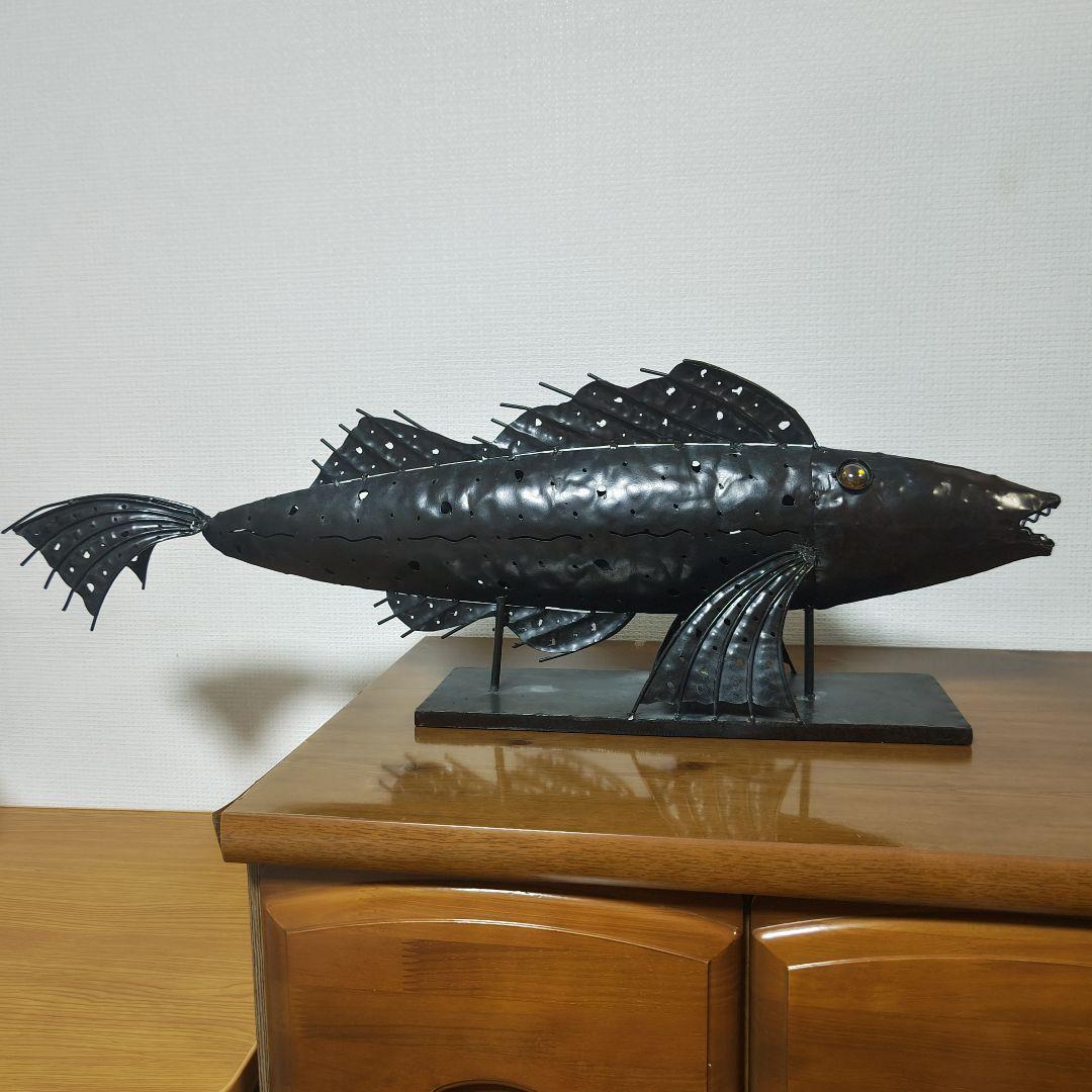 メタルアート フィッシュ 大型作品
