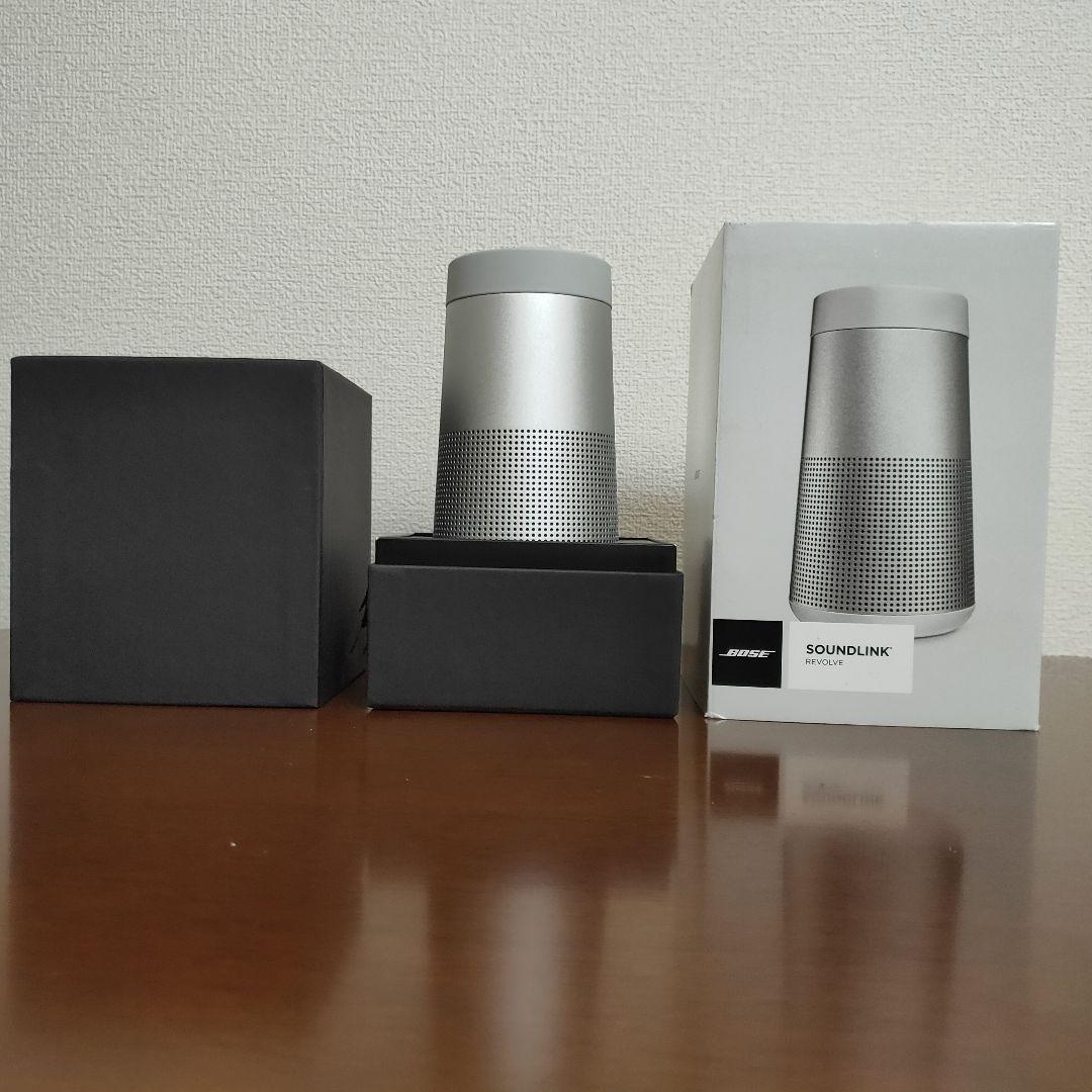 【未使用級】Bose SoundLink Revolve シルバー 箱・取説付