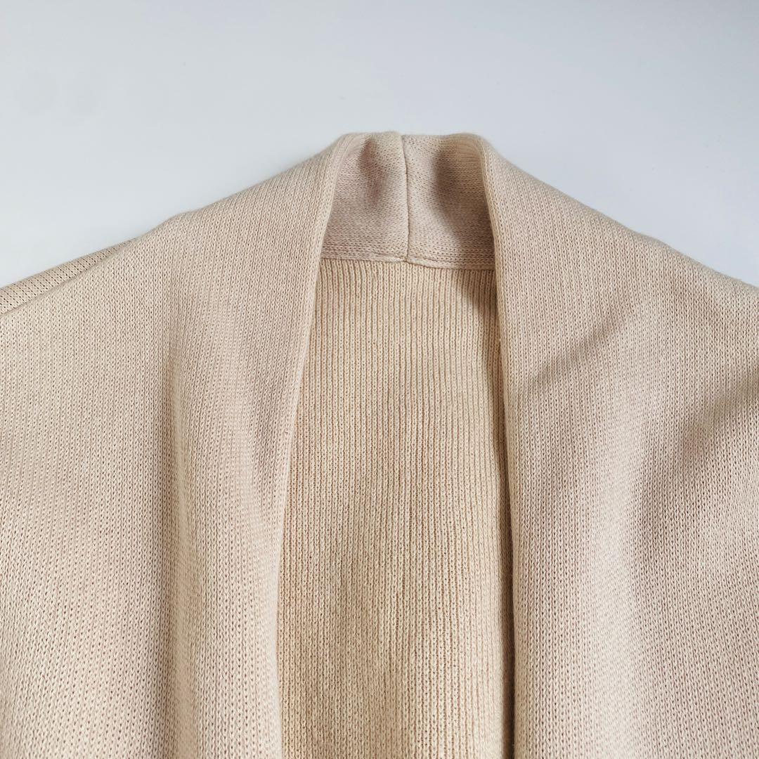 ドゥーズィエムクラス Twins cottonショートガウン コットン ベージュ