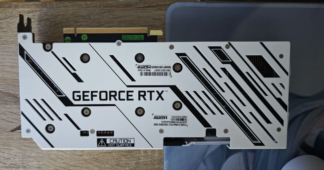 グラフィックボード・グラボ・ビデオカード GALAKURO GeForce RTX 3060 12G white