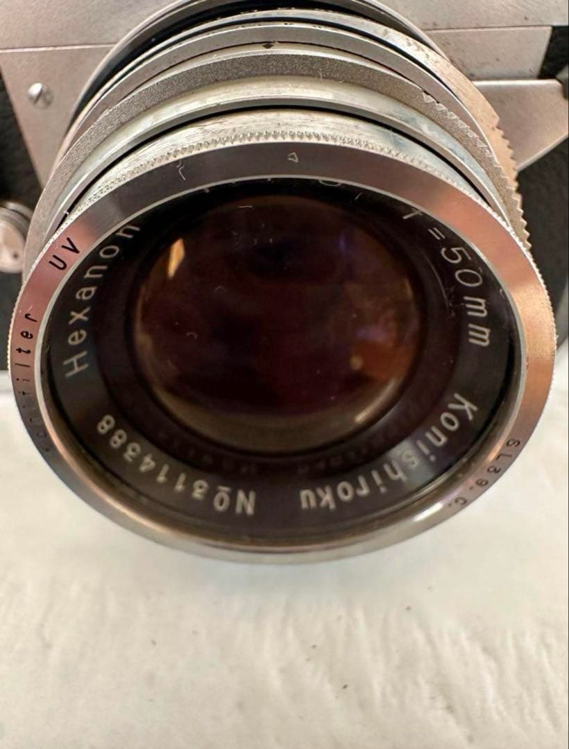 KonikaIIIA Hexanon 50mm F1.8 ケース付 管理Nor2