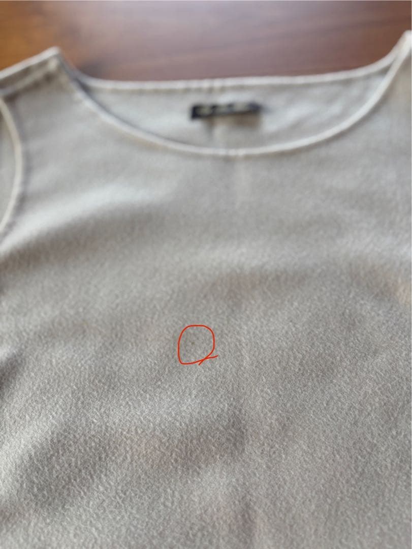 【Loro Piana】ワンピース　チュニック　ノースリーブ　ベージュ