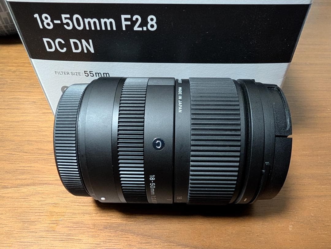 [良品]SIGMA 18-50mm F2.8 DC DN 富士フイルムXマウント