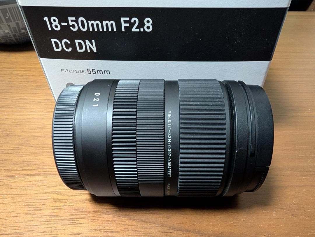 [良品]SIGMA 18-50mm F2.8 DC DN 富士フイルムXマウント