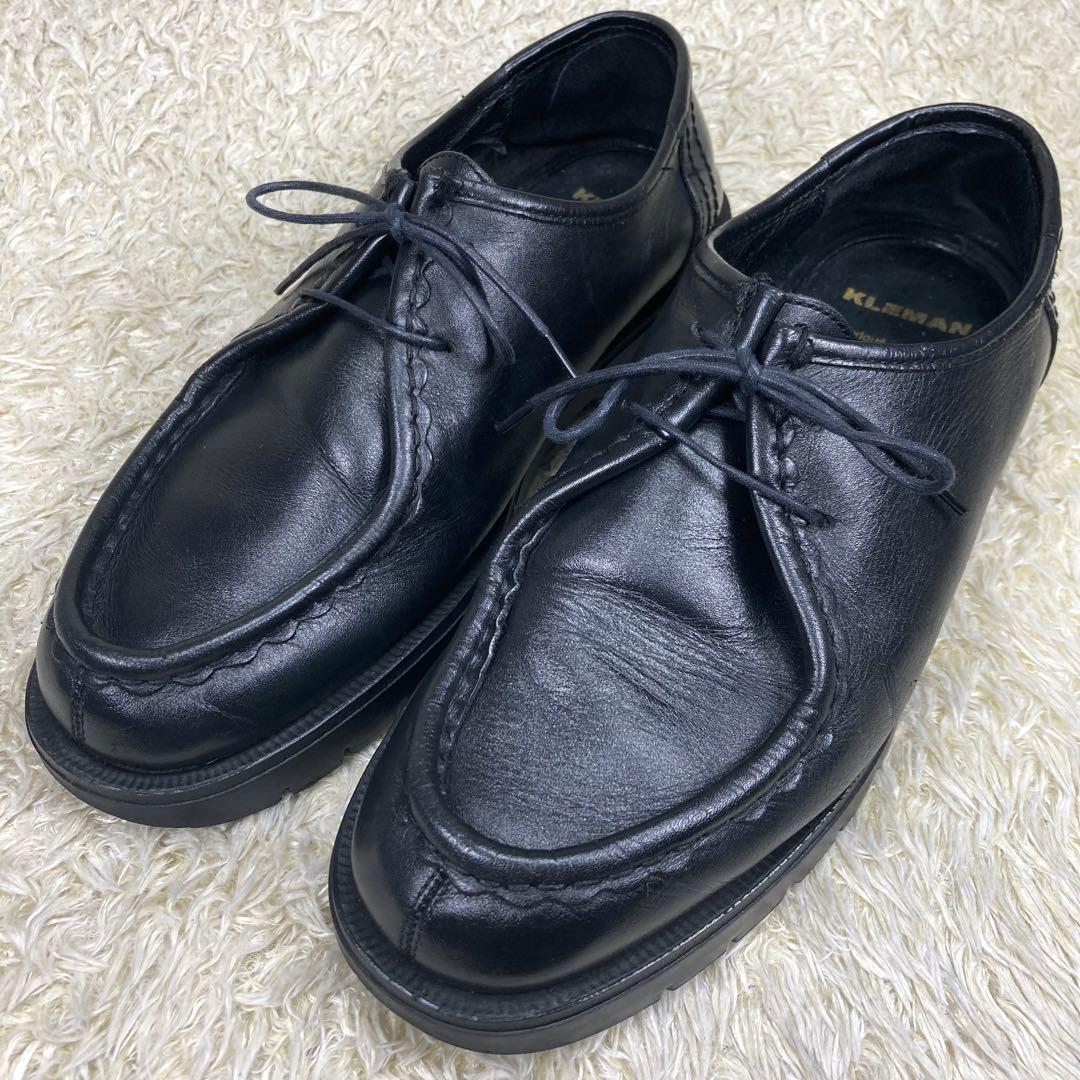 KLEMAN クレマン PADROR パドレ 革靴 チロリアンシューズ ブラック
