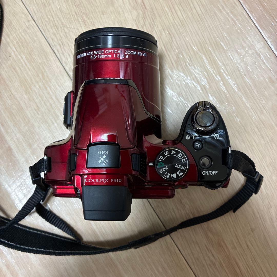 Nikon COOLPIX P510 赤