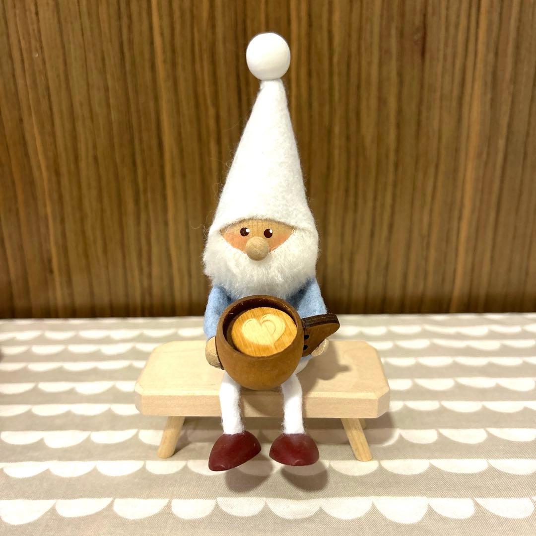 【りりこ】ノルディカニッセ　お人形、ベンチ、丸太セット