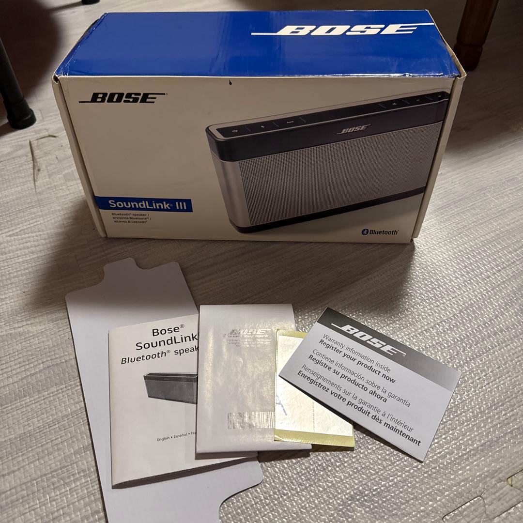 Bose ワイヤレススピーカー soundlink3