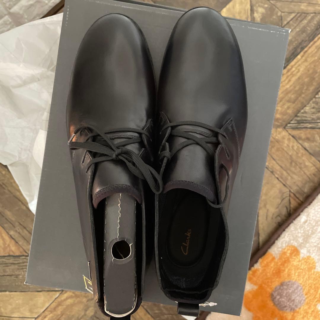 GORE-TEX 黒 レースアップブーツ　クラークス