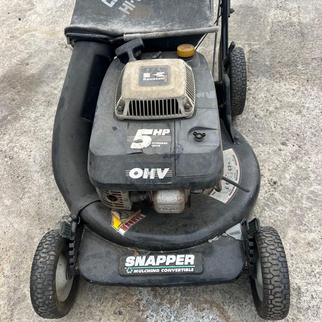 SNAPPER スナッパー カワサキ 芝刈機 C21500KWV 圧縮がある