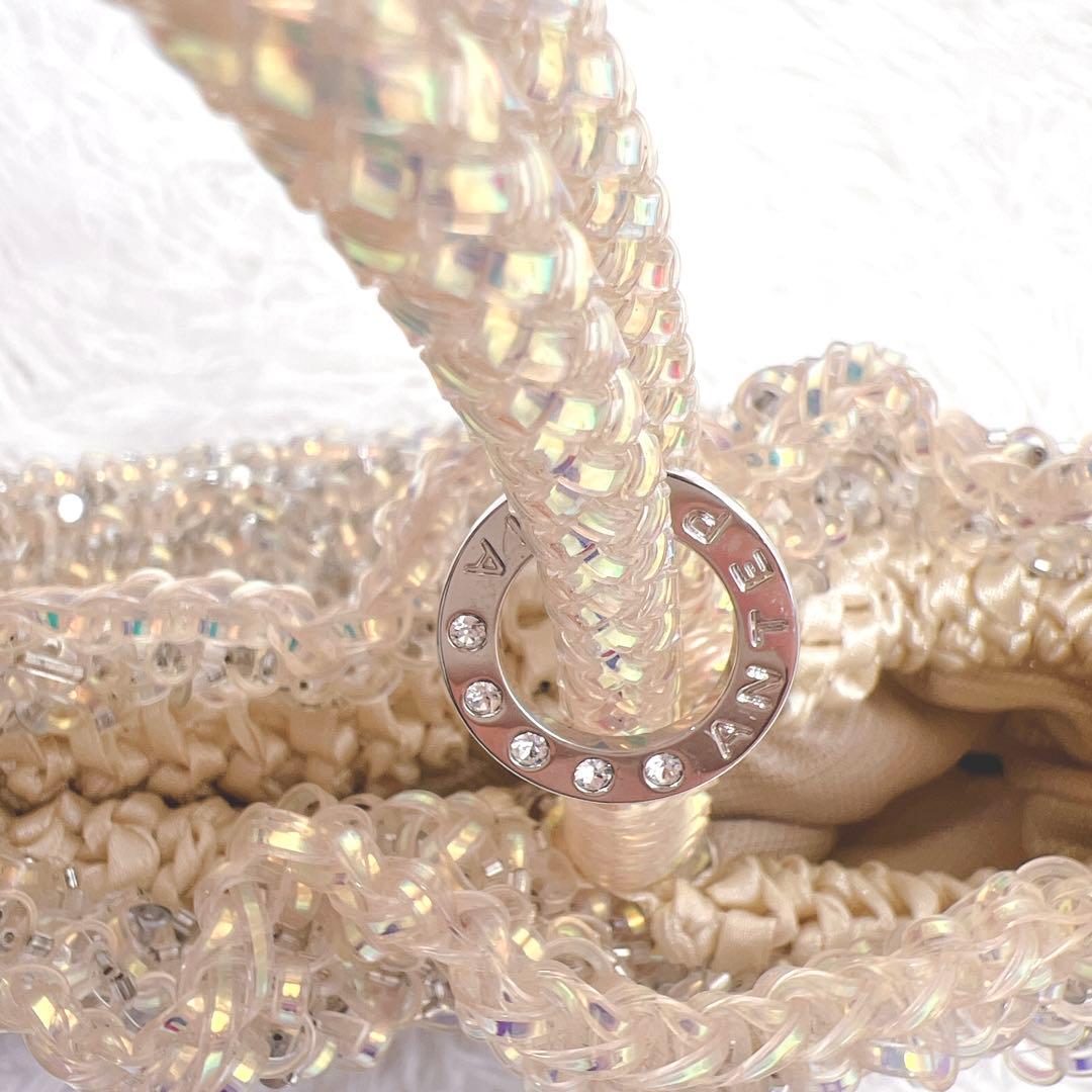 限定カラー✨アンテプリマ グリッター ワイヤーバッグ オーロラ 2WAY