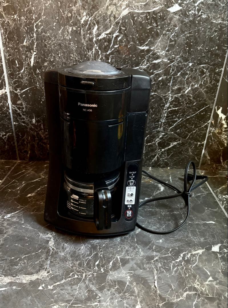 パナソニックコーヒーメーカー 全自動ミル付き沸騰浄水機能 （Panasonic)