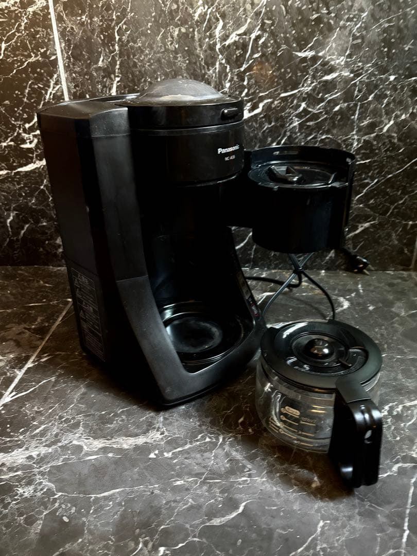 パナソニックコーヒーメーカー 全自動ミル付き沸騰浄水機能 （Panasonic)