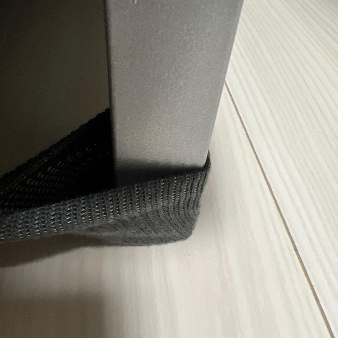 1人掛けソファ グレー 布地 クッション付き