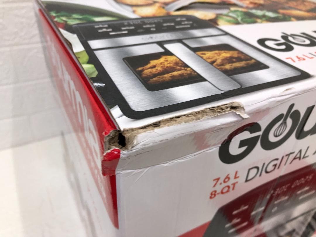 GOURMIA 窓付き デジタル エアーフライヤー 7.6L GAF858