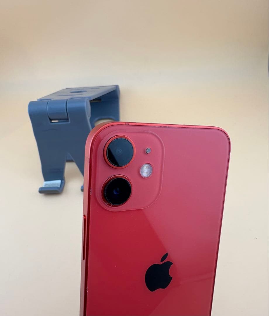 Iphone 12mini 256GB レッド　SIMフリー　バッテリー91%