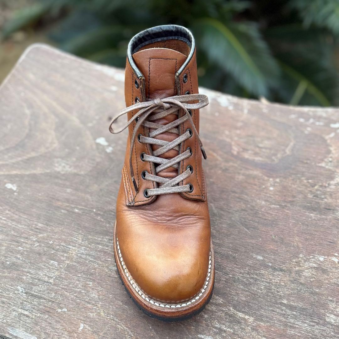 ハーフソール新品交換済み　レッドウィング　旧ベックマン　9016 シガーフェザー