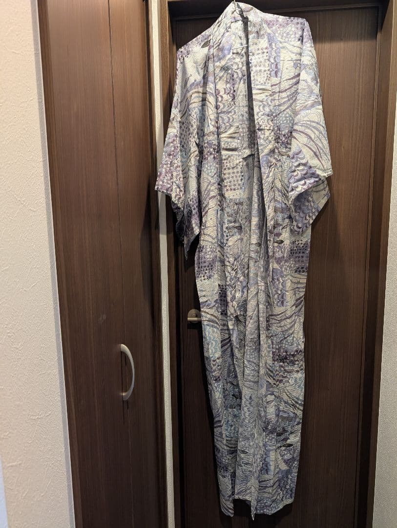 フリーサイズ 金子みすゞ 波の子守唄　浴衣