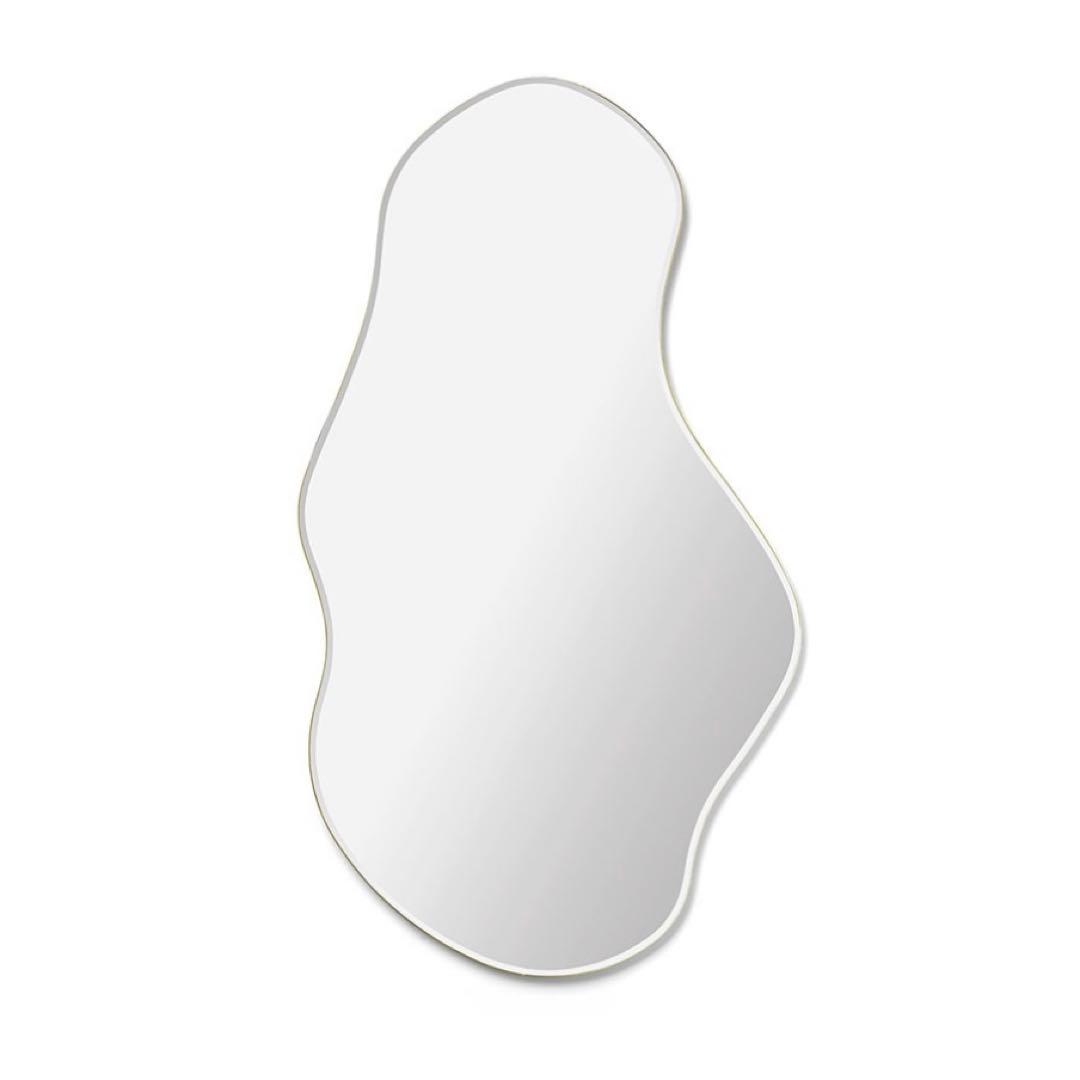 【ferm living】Pond Mirror（L/Brass）57,800円