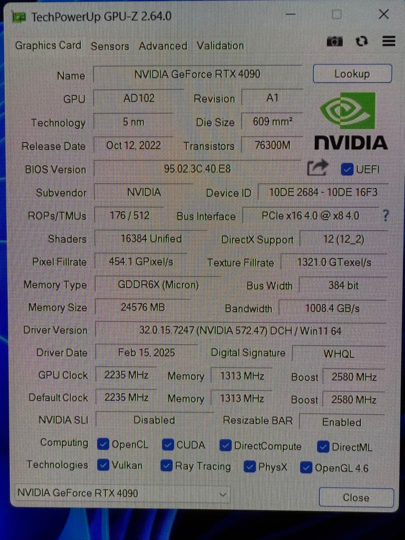 iCHILL GeForce RTX 4090 水冷グラフィックボード　保証あり