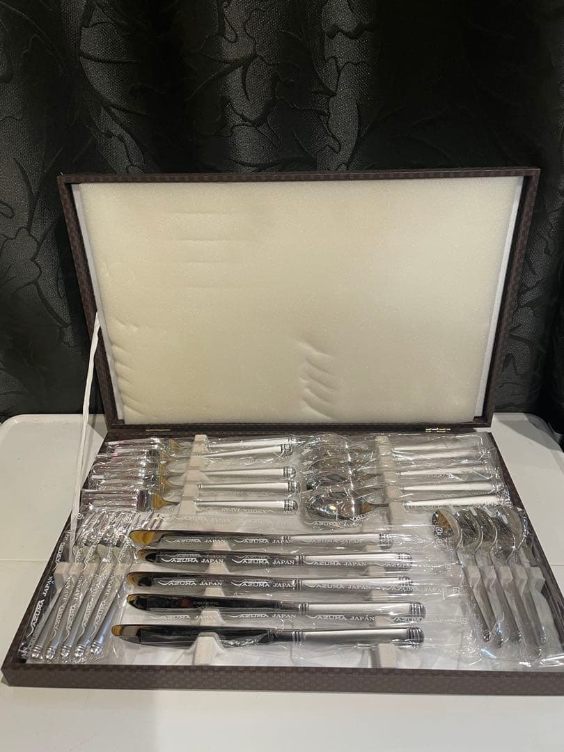 AZUMAJAPAN ステンレスカトラリーセット ジュエリーステンレス18-10