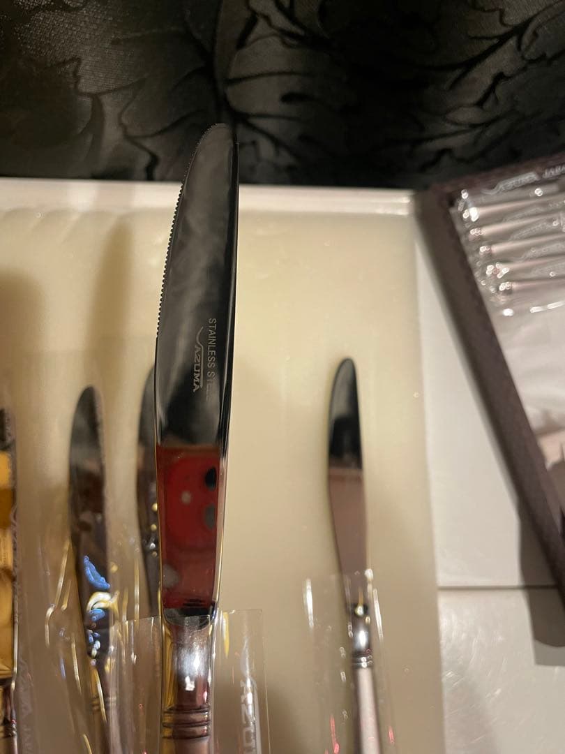 AZUMAJAPAN ステンレスカトラリーセット ジュエリーステンレス18-10