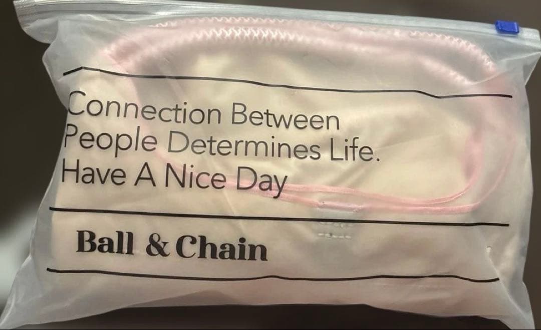 ボールアンドチェーン エコバッグ　チャコット