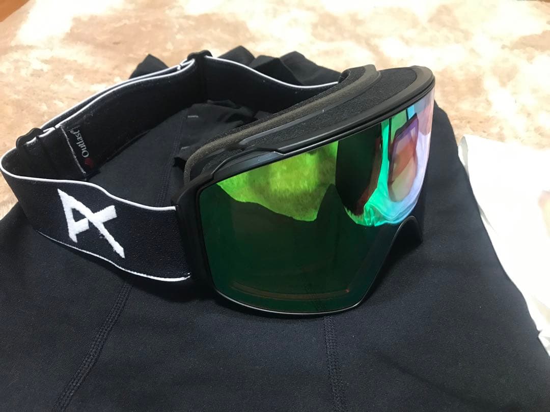 anon M4 MFI フラットレンズ　スペアレンズ付き　美品　送料込み