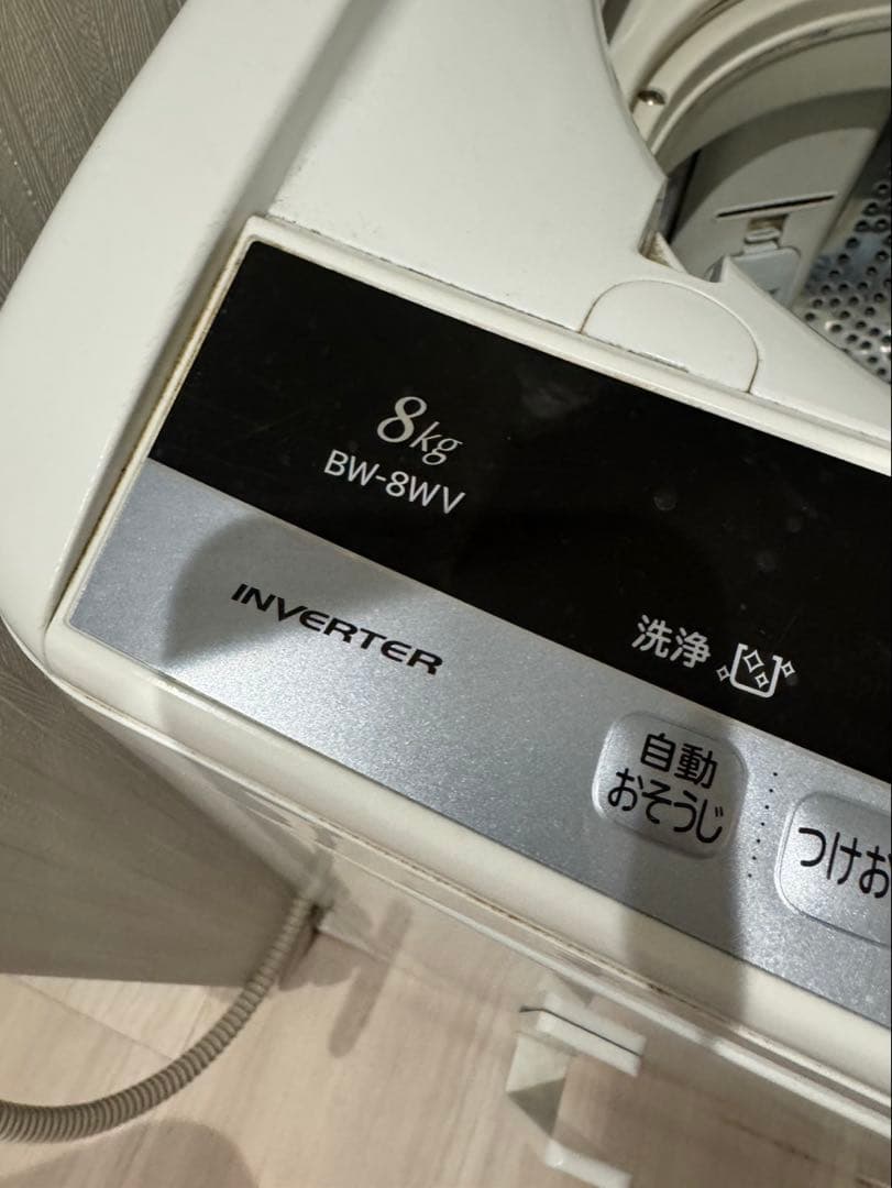 【特価】HITACHI BW-8WV 洗濯機8kg 2016年製