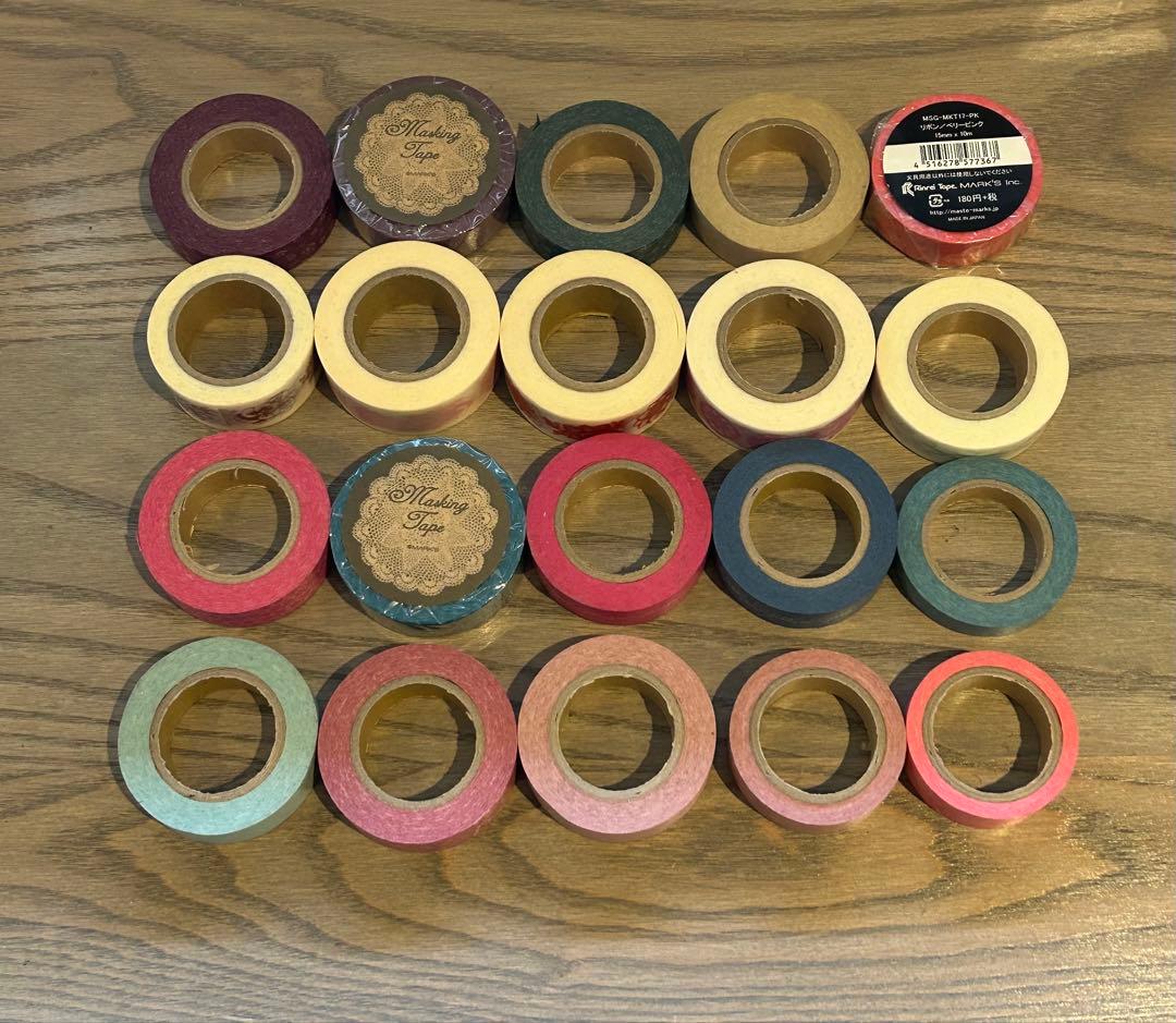 マスキングテープ　マークス 廃盤　20本