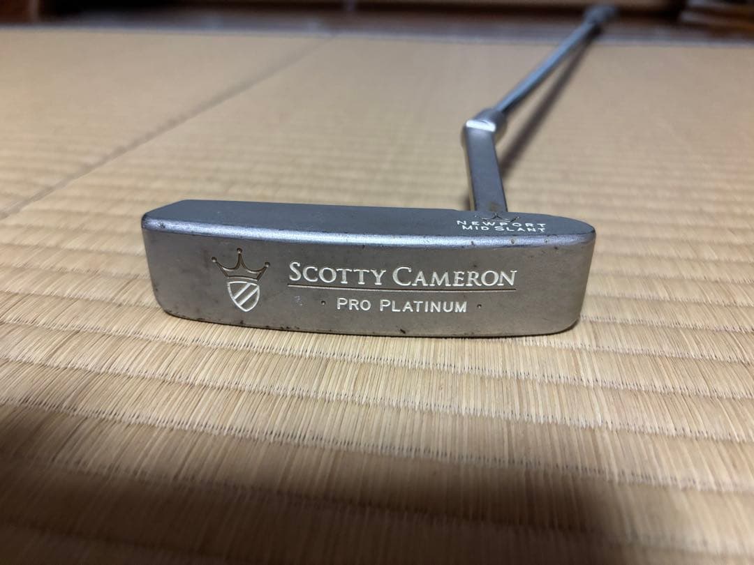 SCOTTY CAMERON PRO PLATINUM パター ヘッドカバー付き